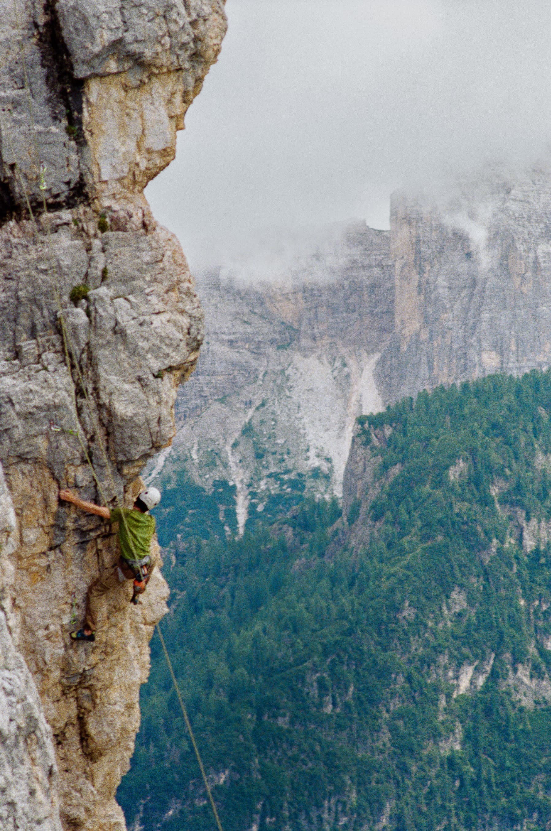 Climber caught climbing